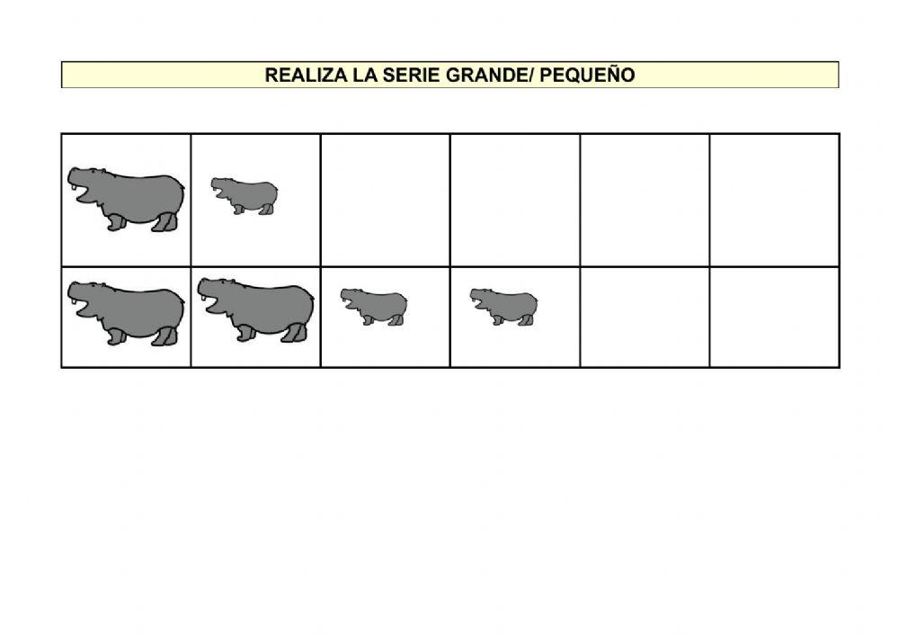 Serie hipopótamo-camello