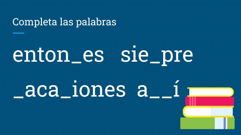 Lista 1 Ortografía