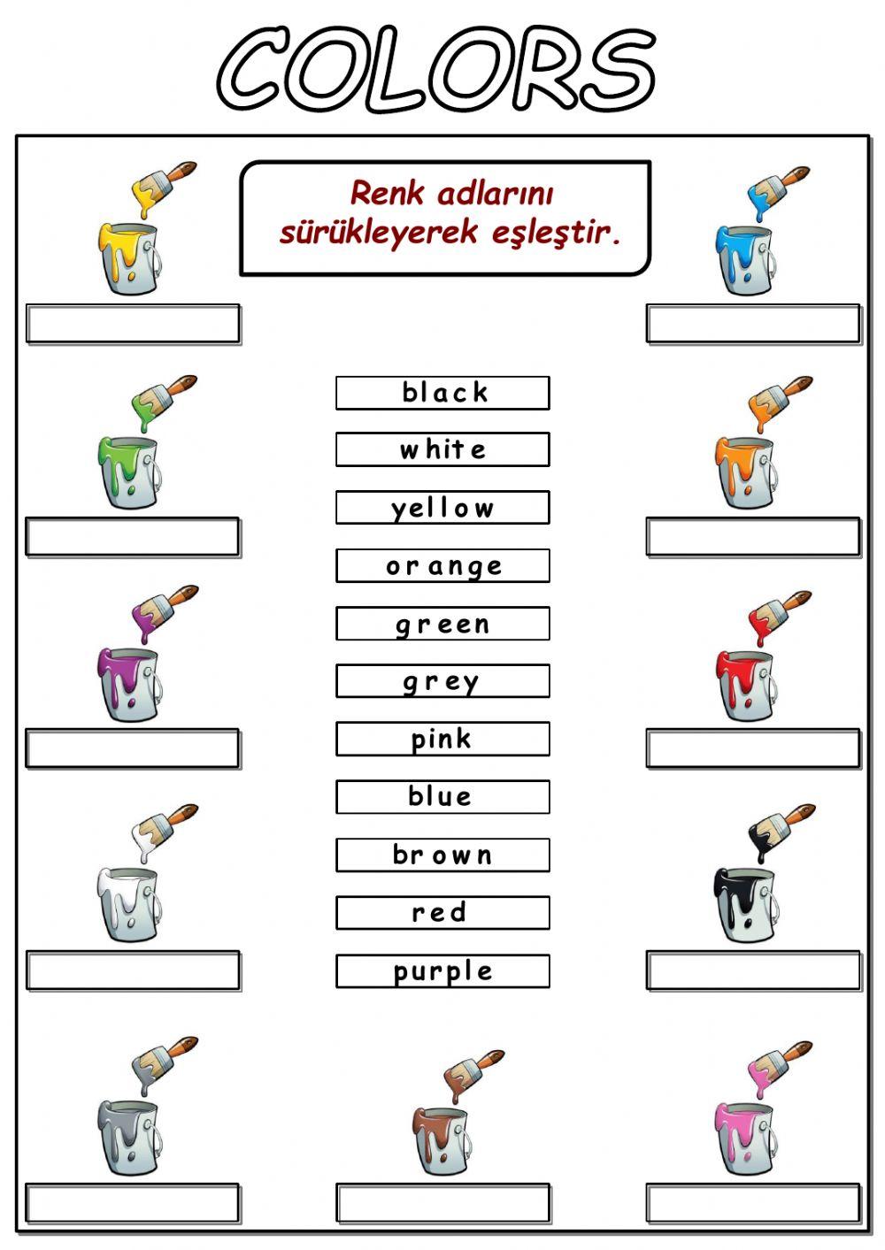Colors 615392 ingilizcesokagi Live Worksheets