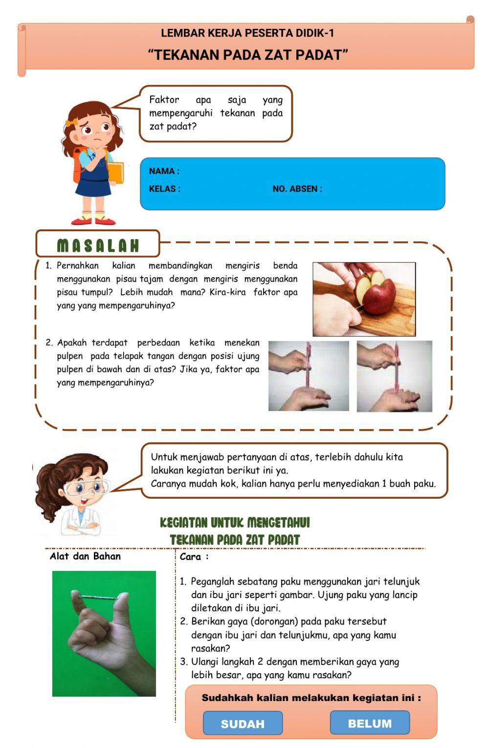 Tekanan Pada Zat Padat