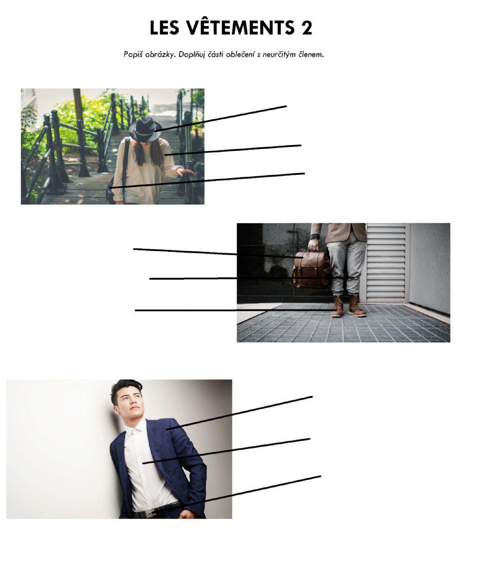 Les vêtements 2