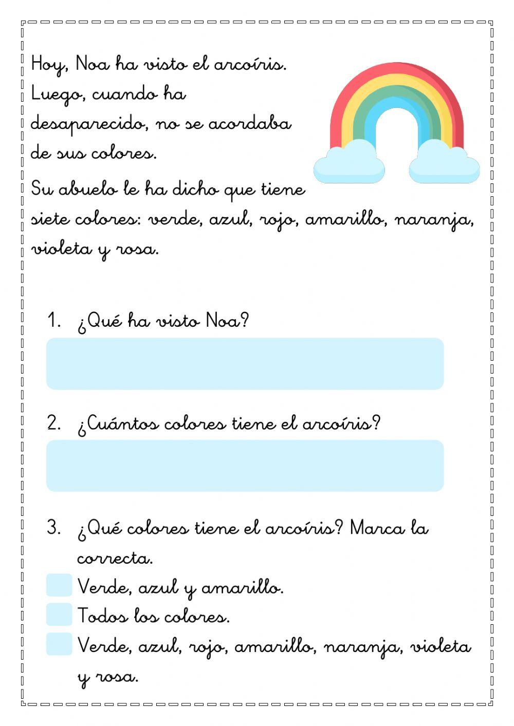 Comprensión lectora 9