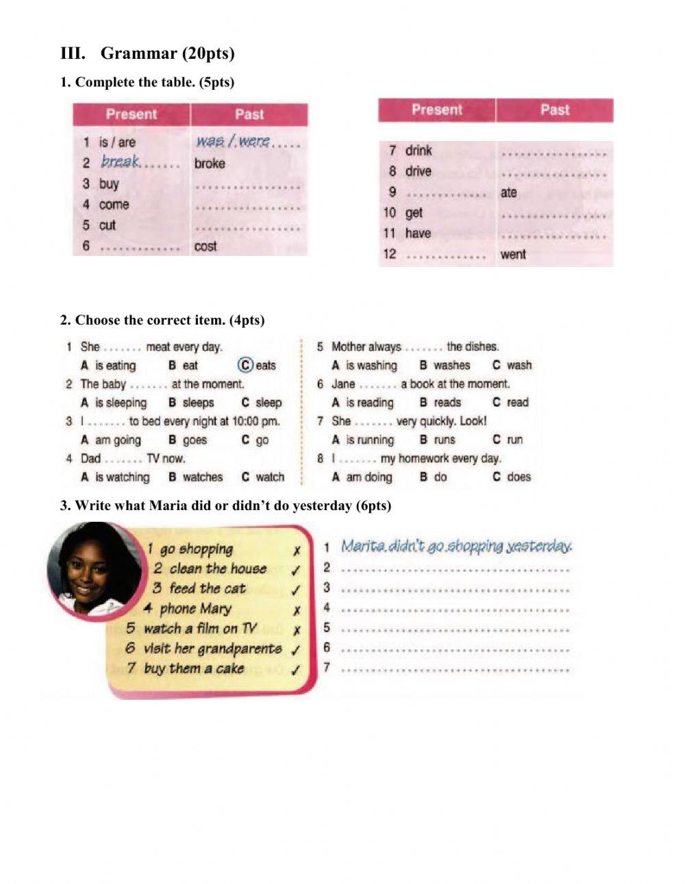 Final test - Thiên Long - course 2