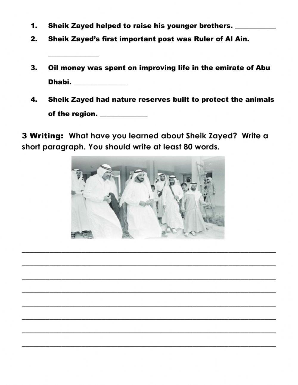Sheik Zayed