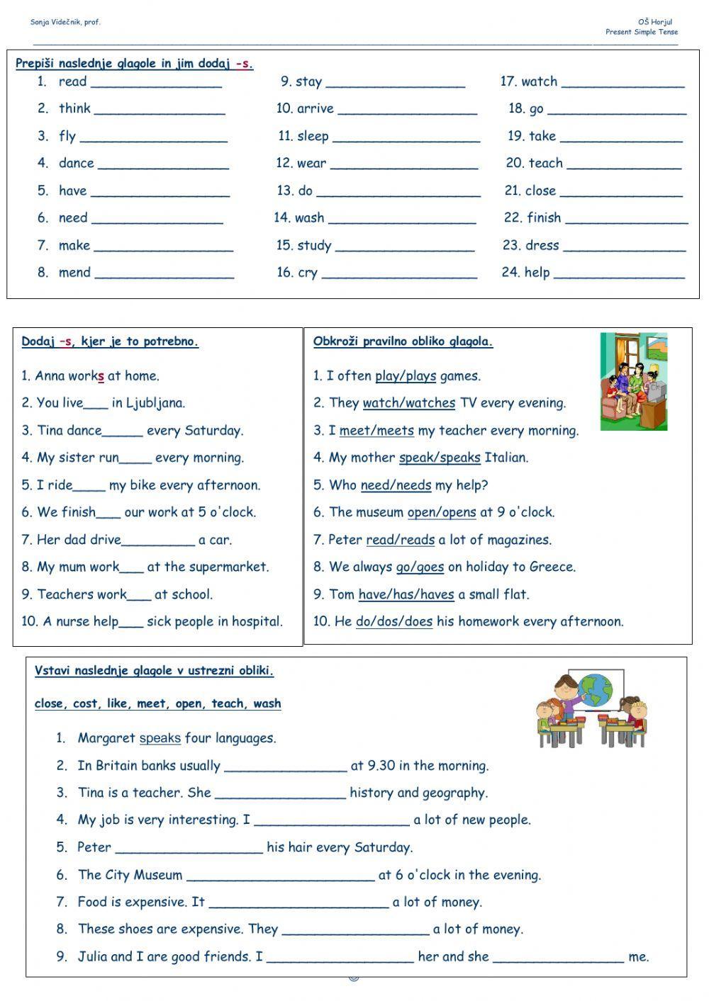 Present Simple Tense