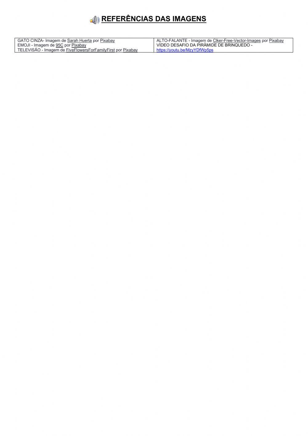 Desafio da pirâmide de brinquedo