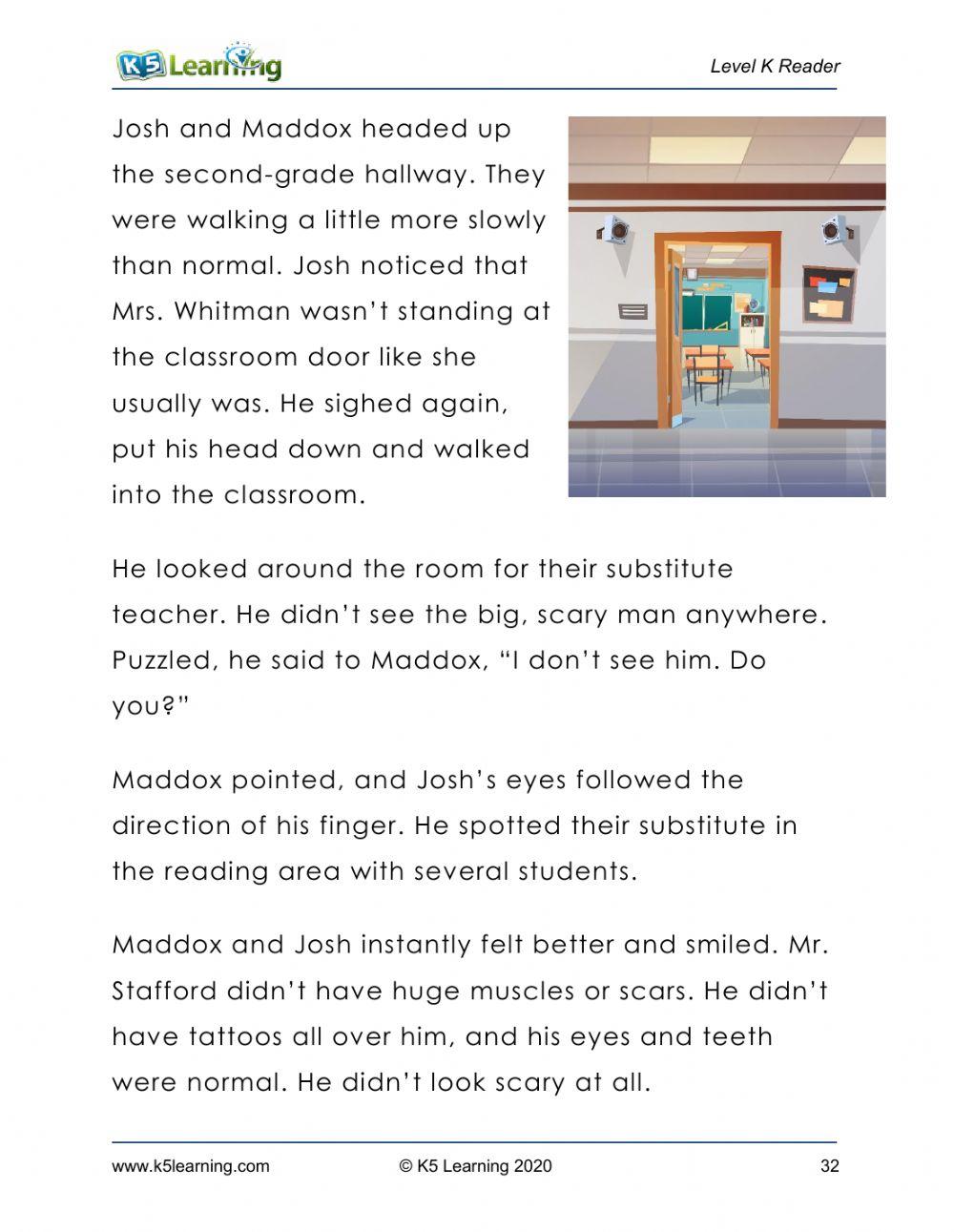 Exercise -1 (LIVEWORKSHEETS) - Reading Comprehension