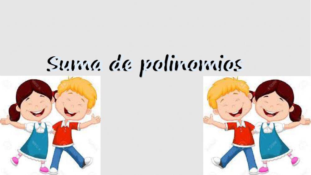 suma de polinomios 