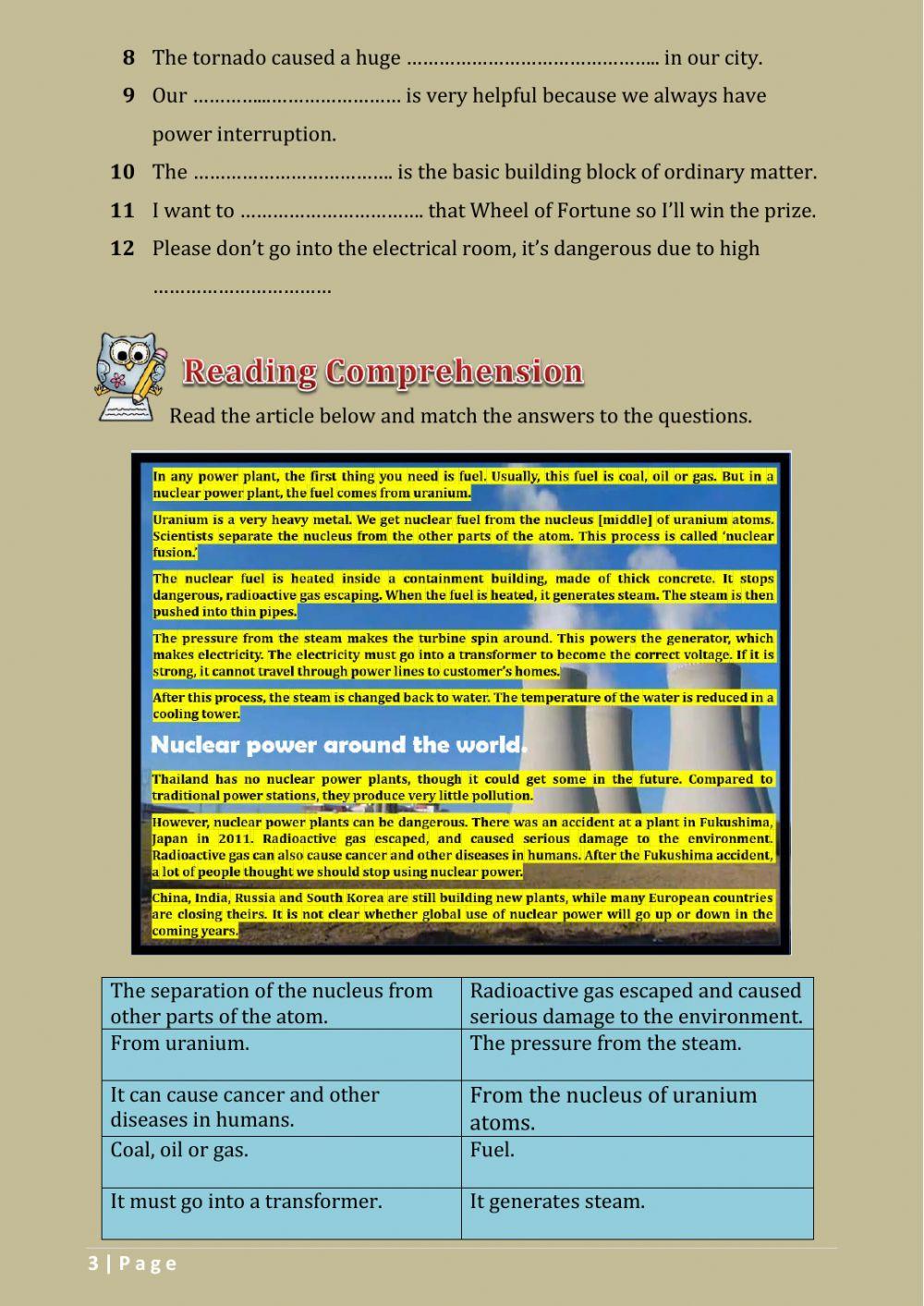 NUCLEAR POWER PLANT - public