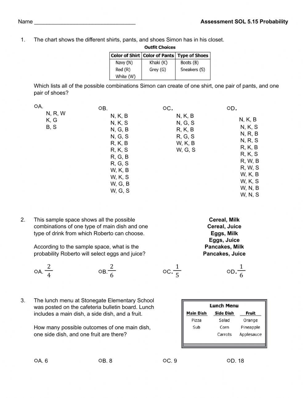 Probability Assessment
