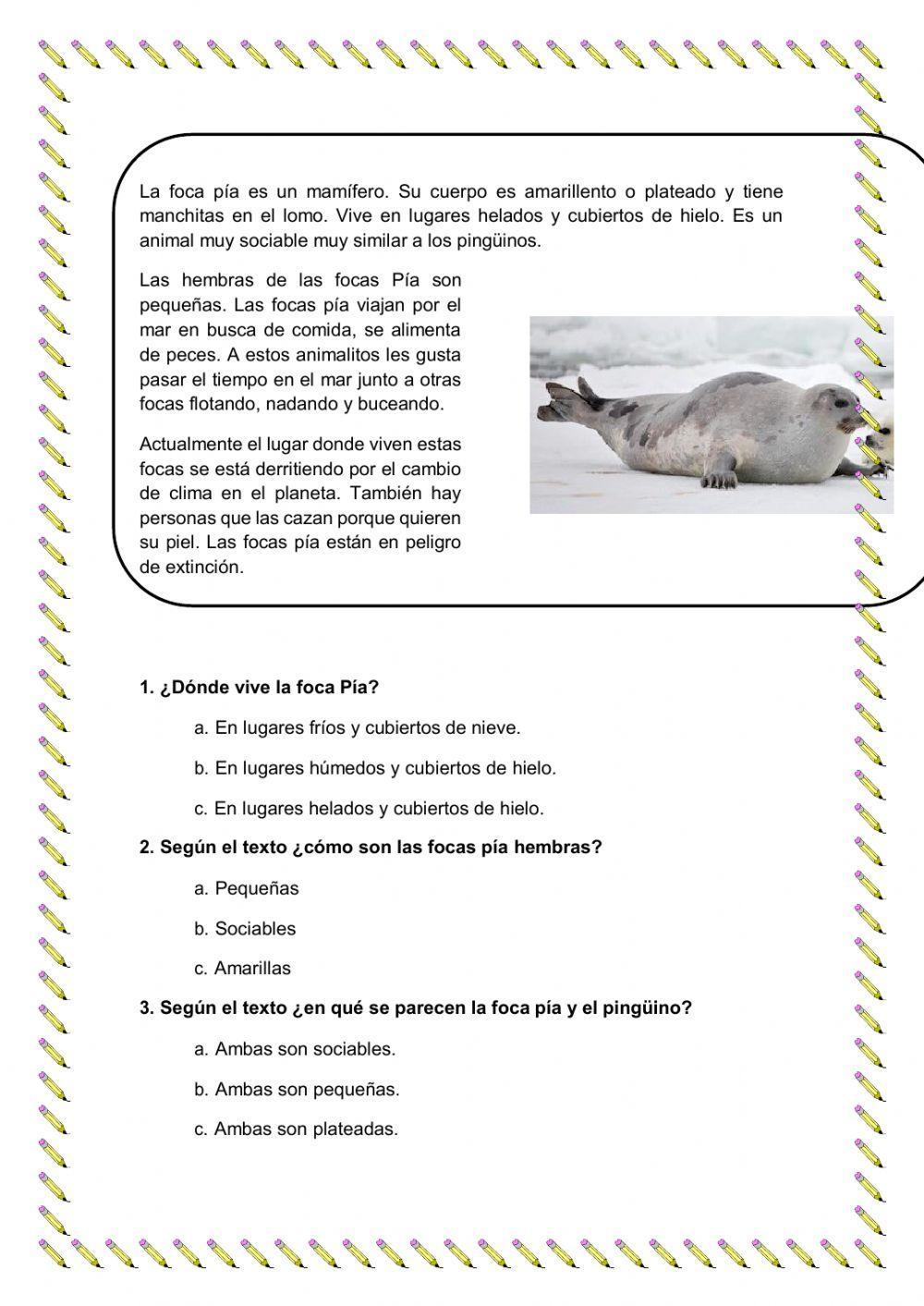 Comprensión de textos