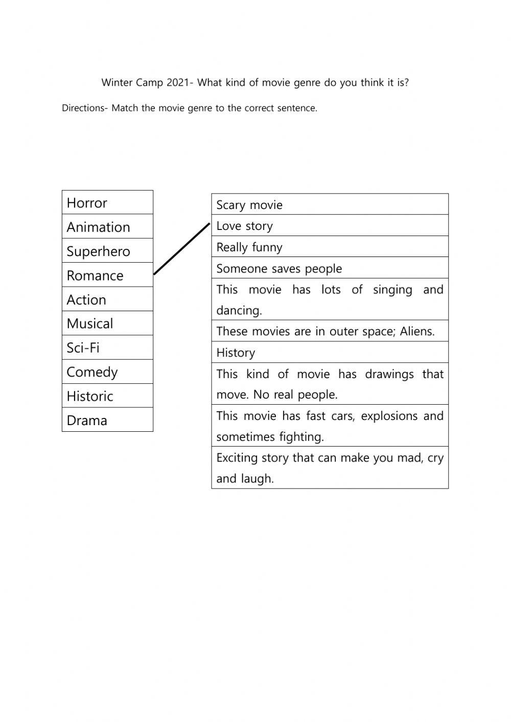 What is the movie genre?