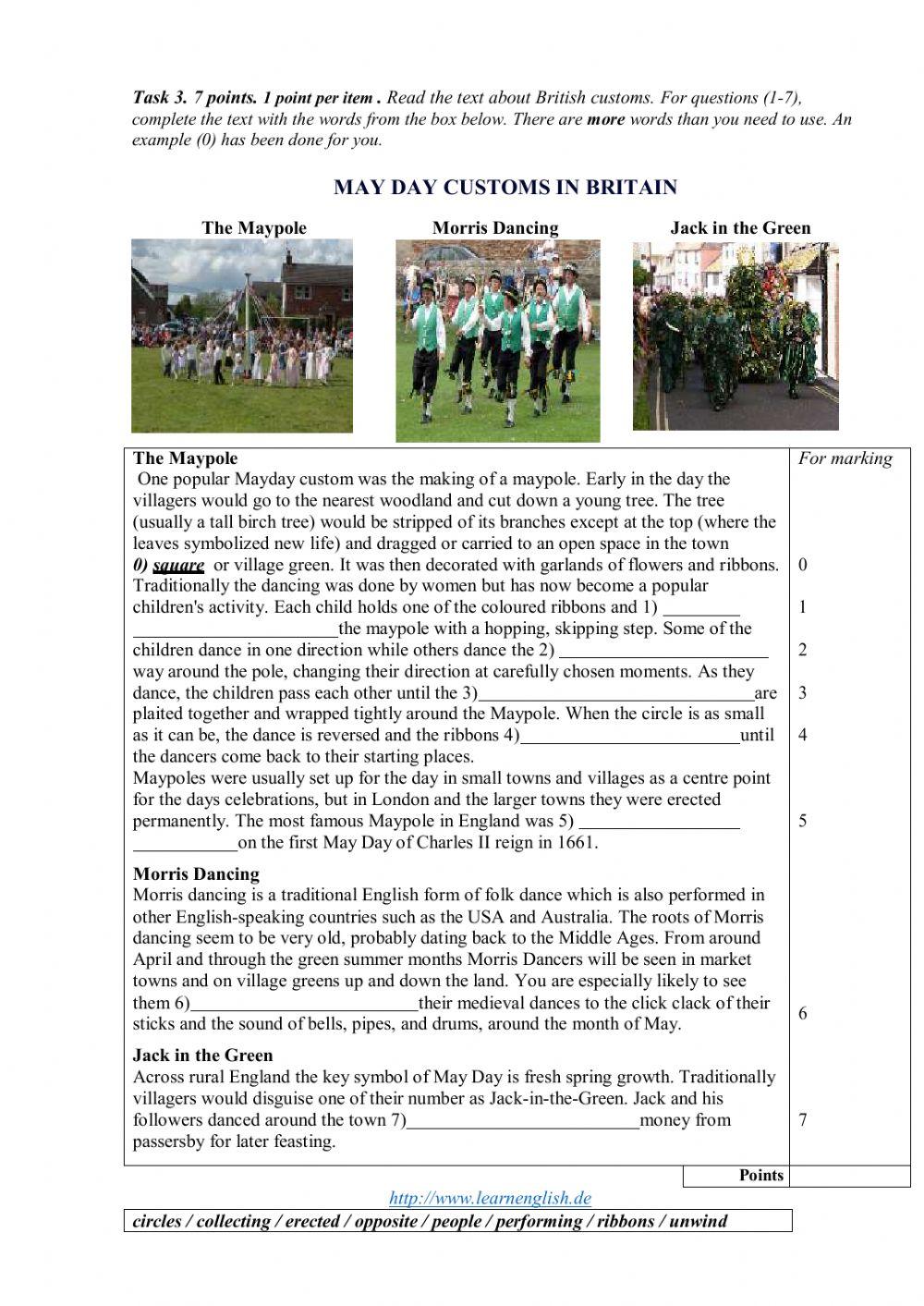 Reading comprehension.