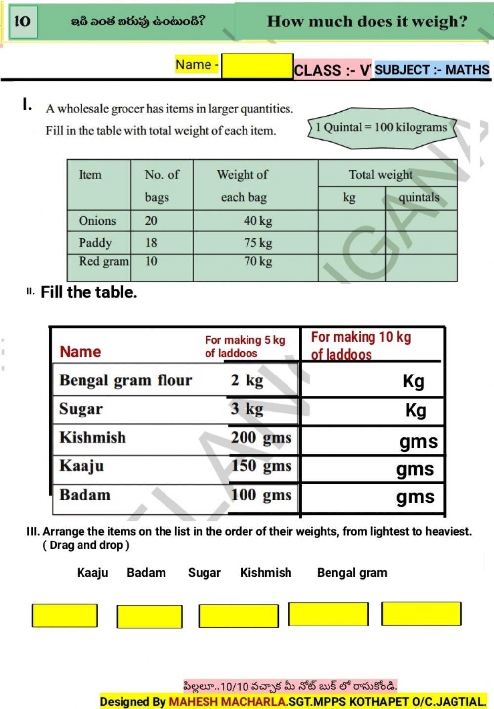 5th-MATHS-WS-10-1EM-BY MAHESH MACHARLA