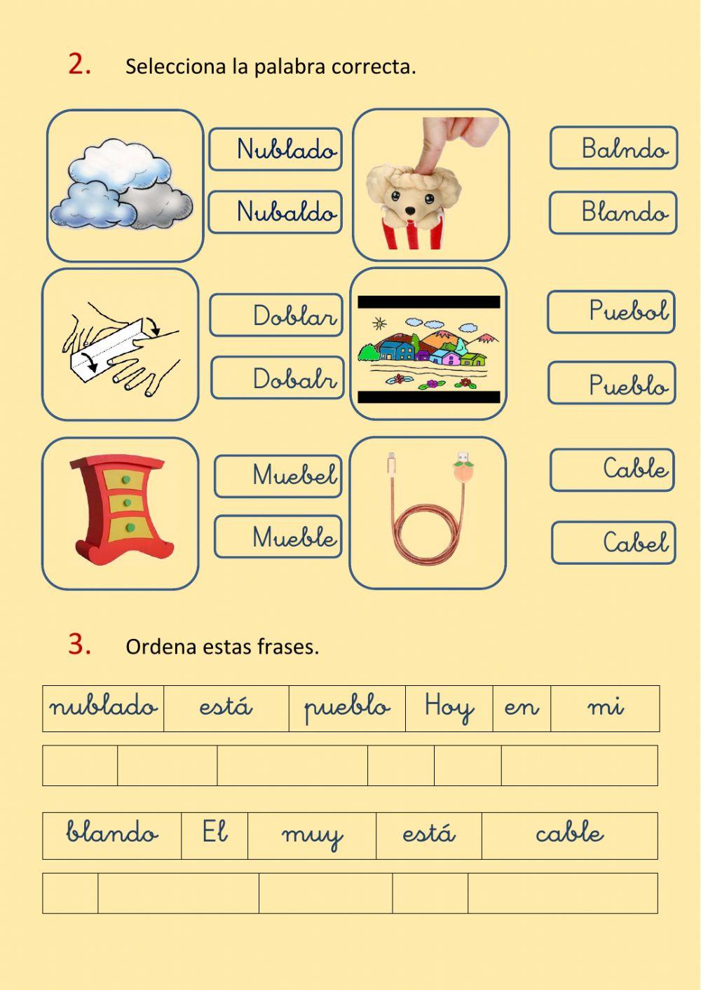 Grupos consonánticos BL
