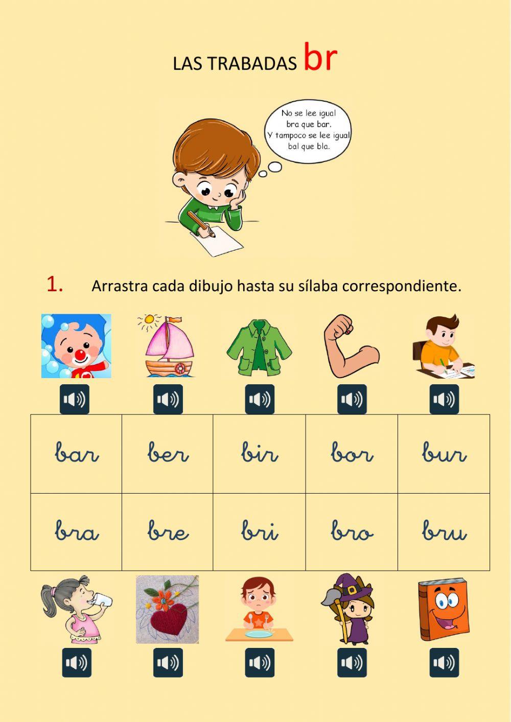 Grupos consonánticos BR