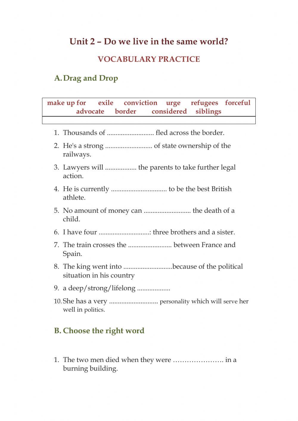 Do we all live in the same world?