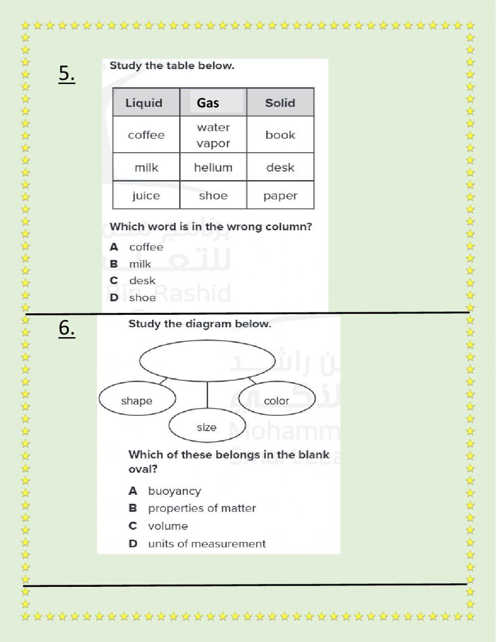 C6 L1- Describing matter