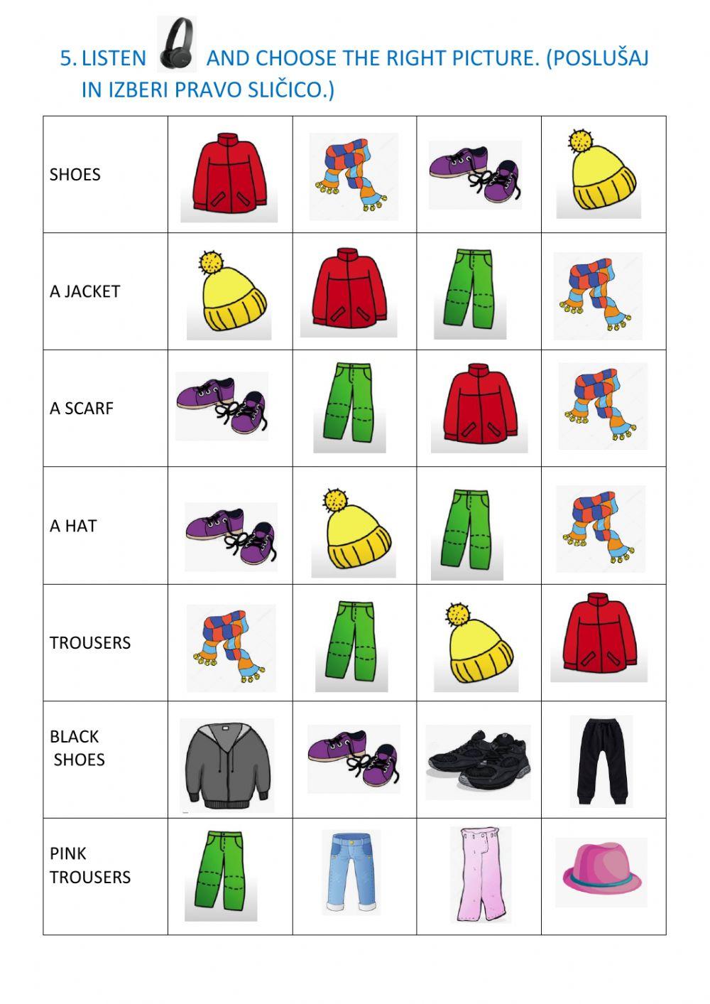 clothes (steve-maggie + put on your shoes song)