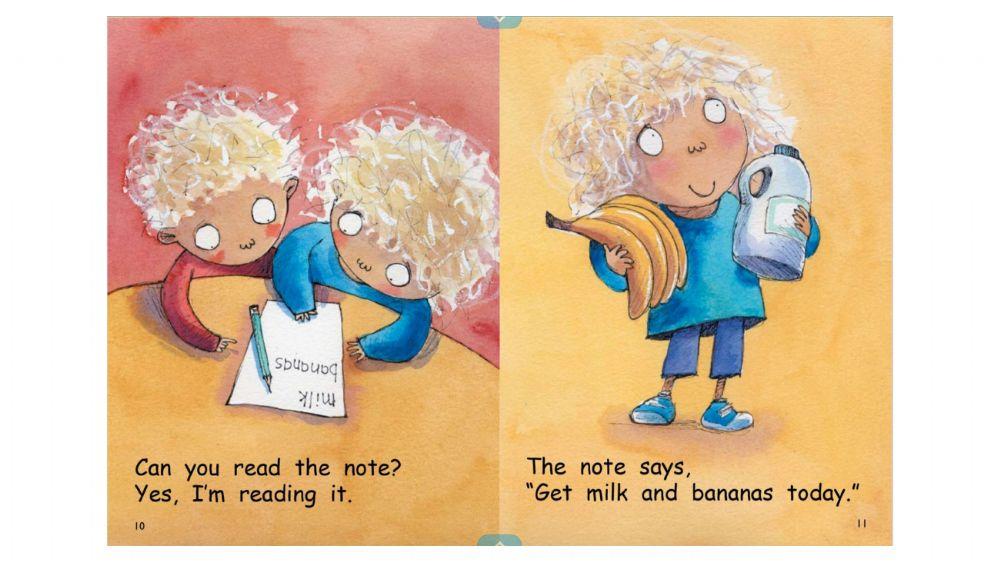 Listen to the Story - -What Can You Read-- - Part 1