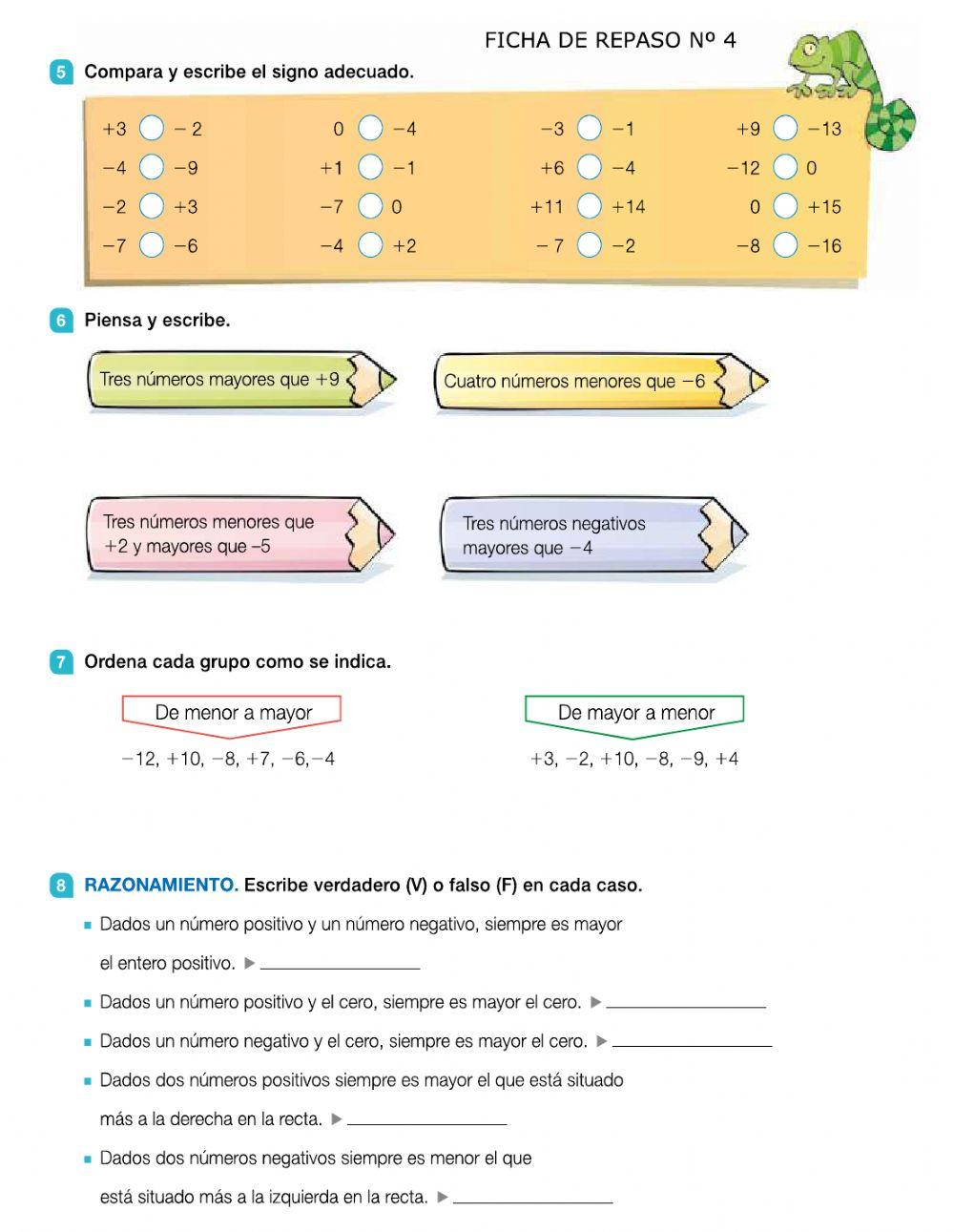 FICHA REPASO 4 TEMA 4