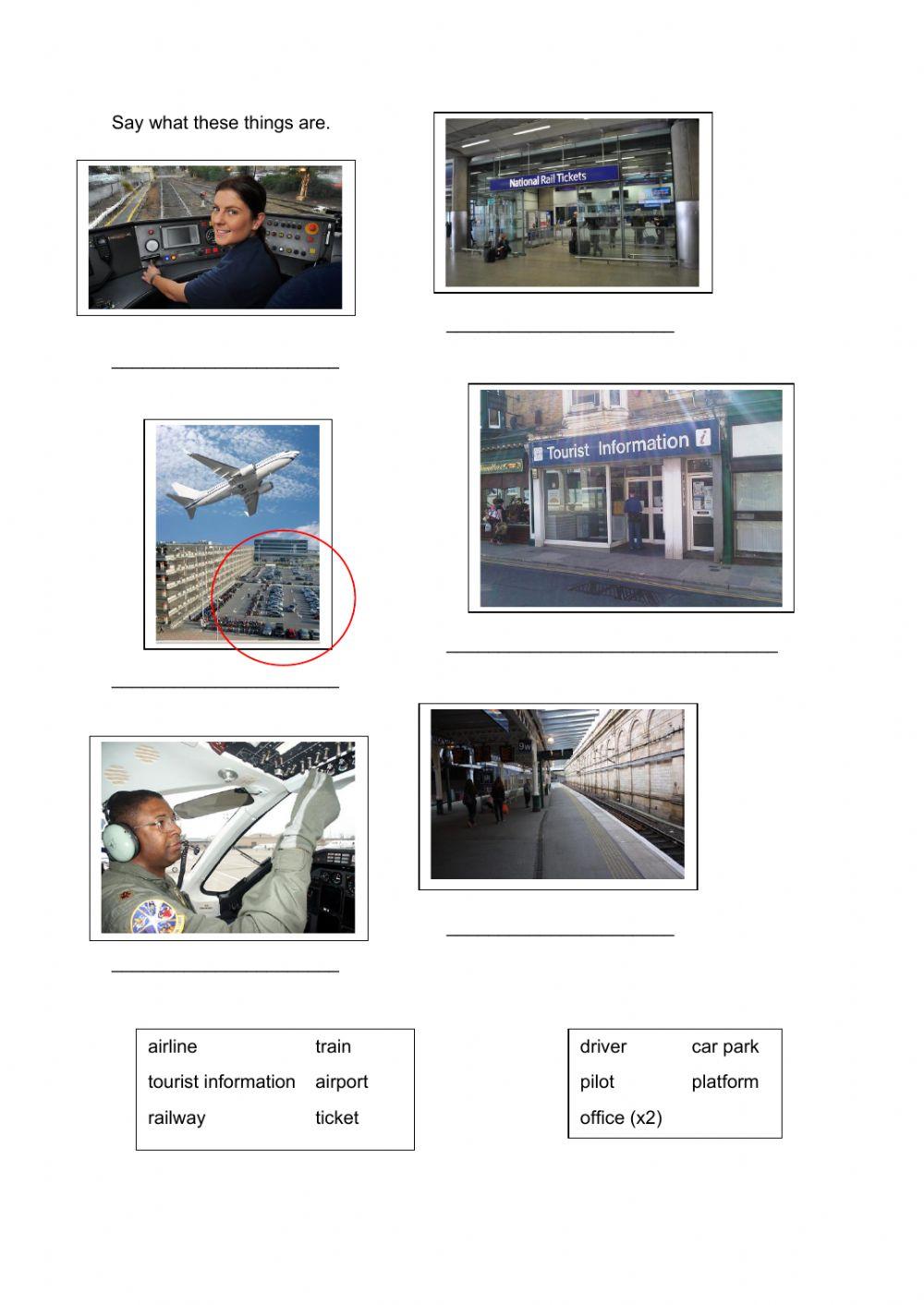 Transport Related Compound Nouns