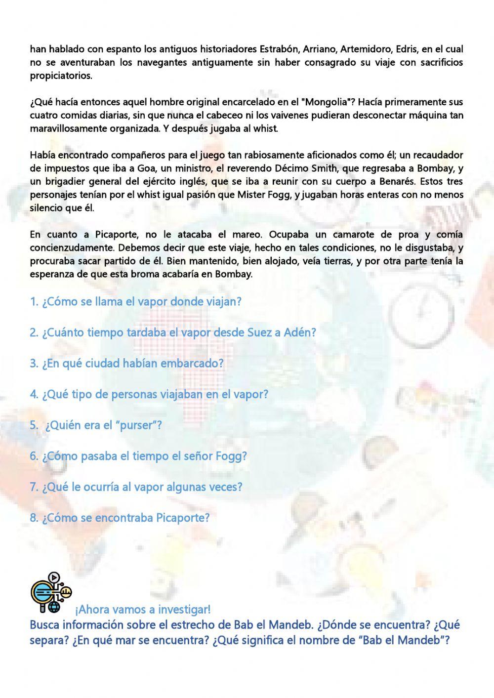 La vuelta al mundo en ochenta días.