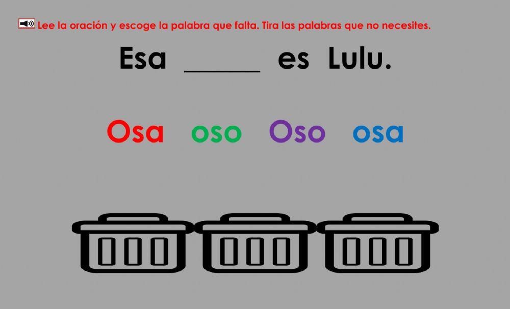 Lulu y Lalo Examen 2