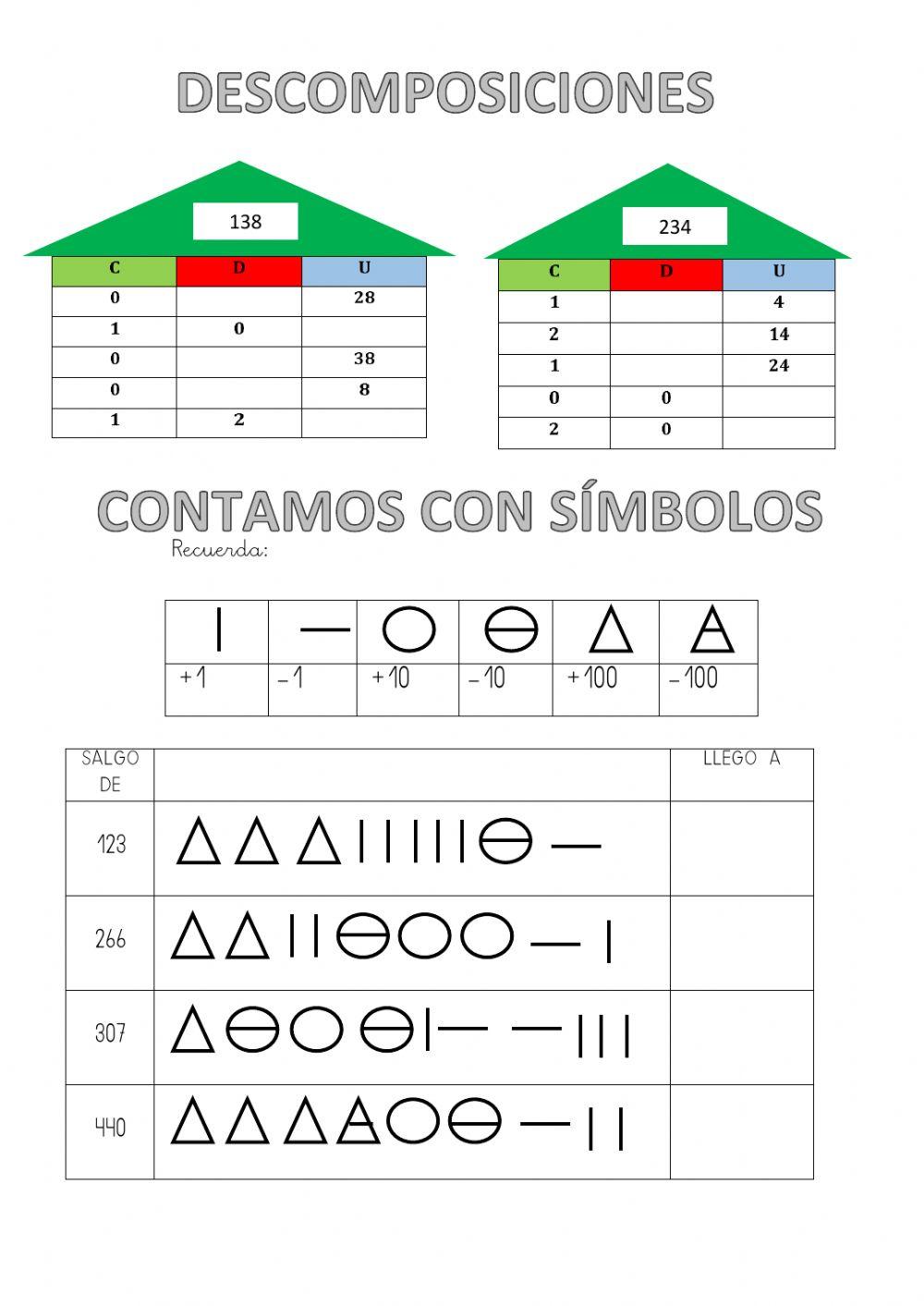 Varios numeración