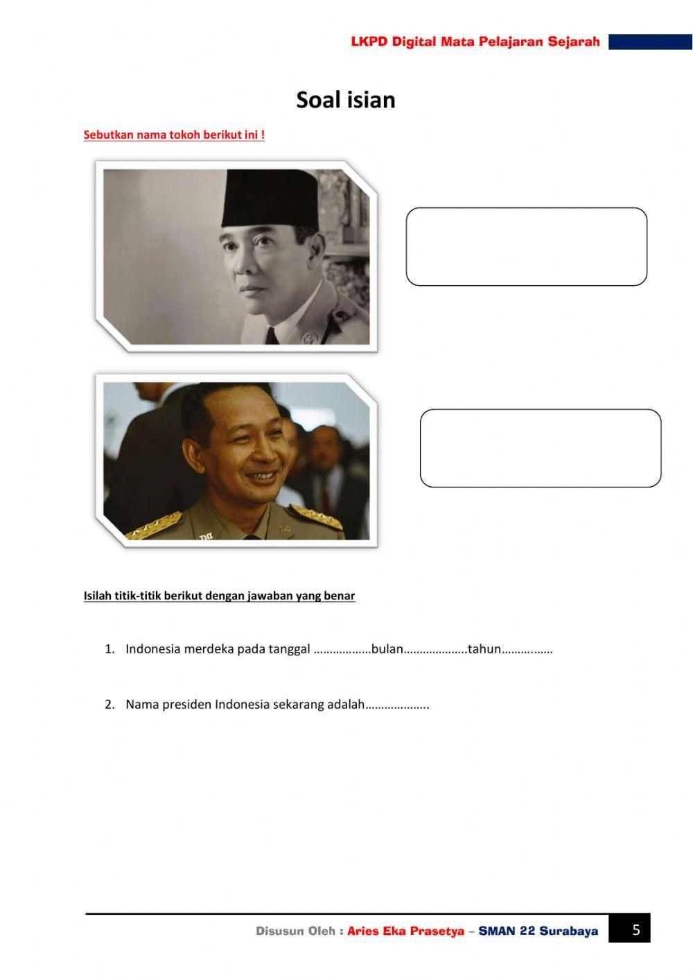 LKPD Digital Mapel Sejarah