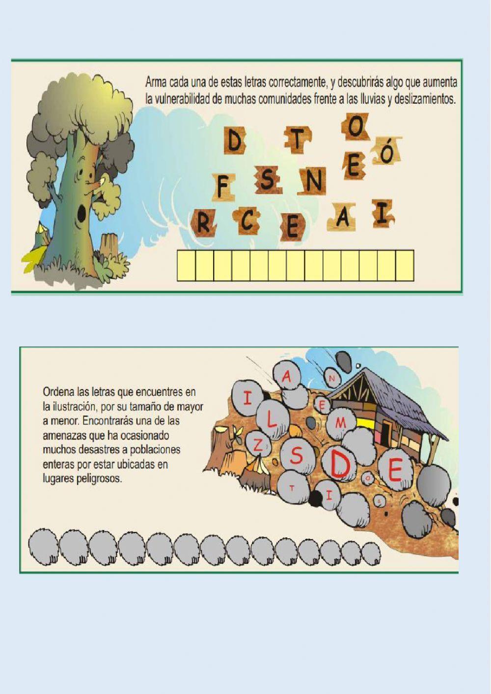 Desastres y fenómenos naturales
