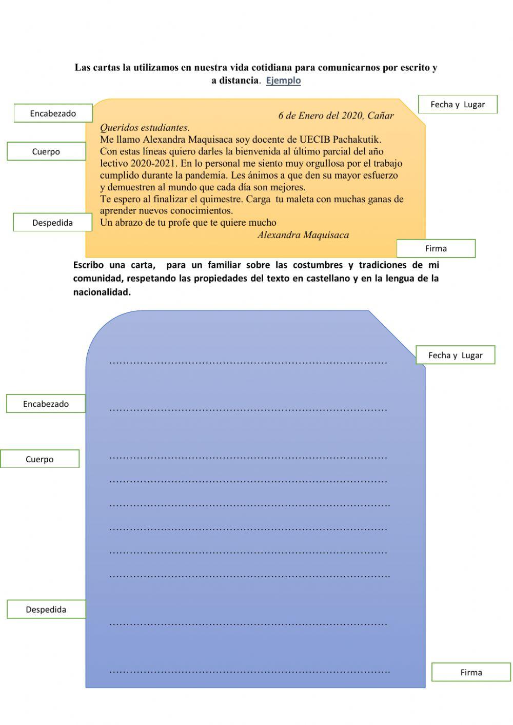 La carta La carta