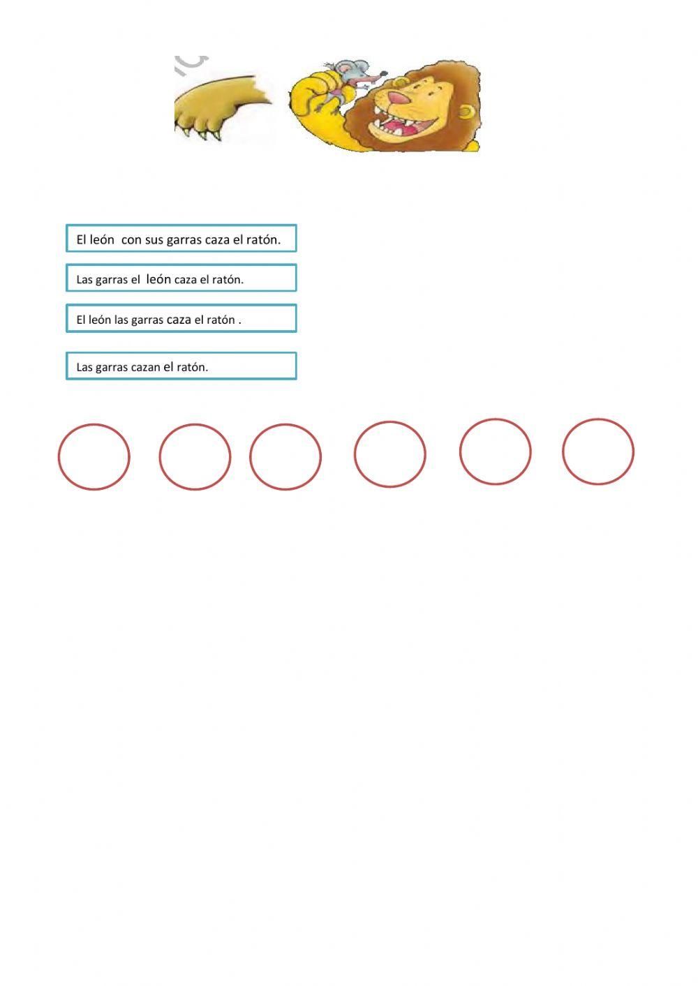 Palabra generadora Uña