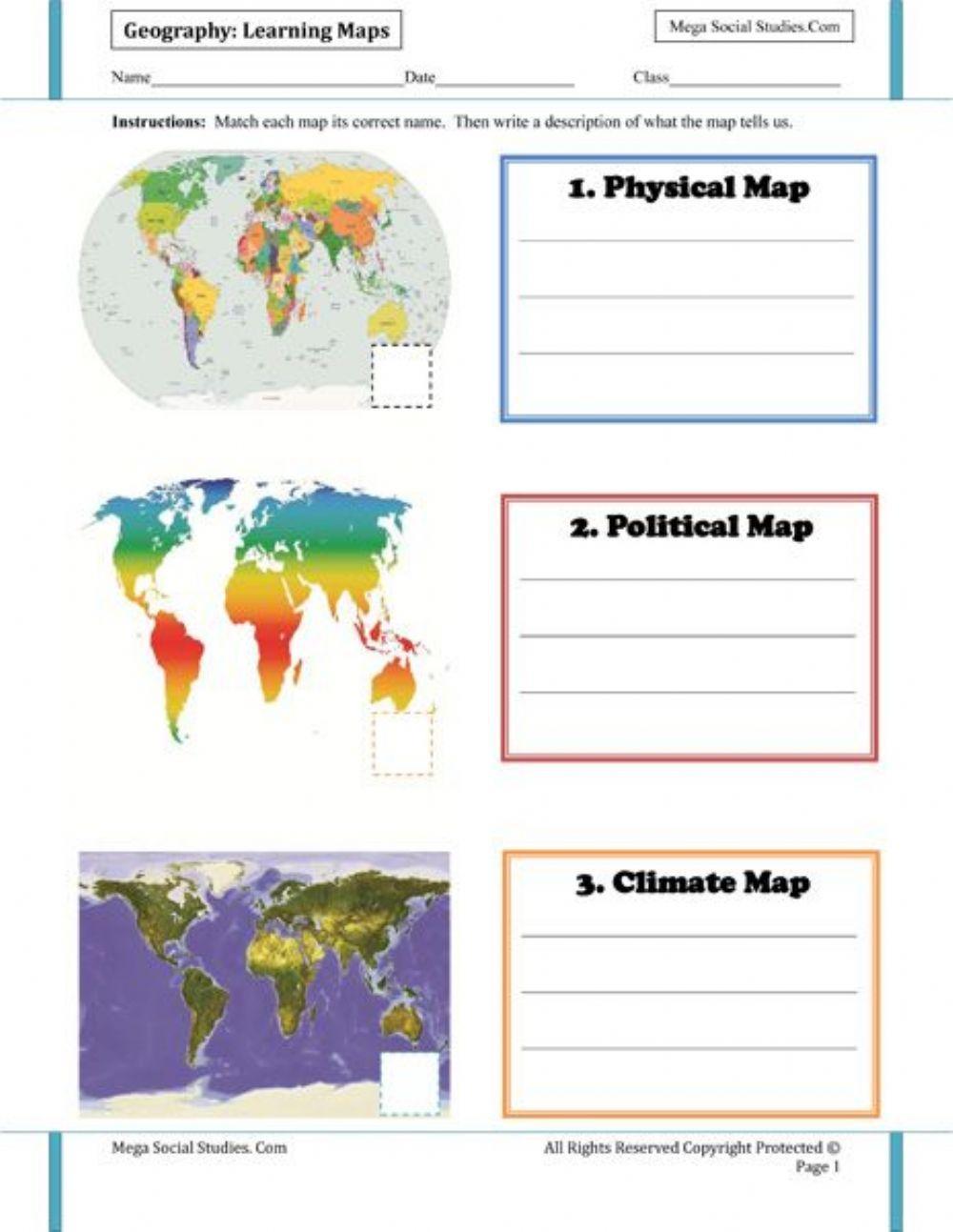 Kinds of Maps