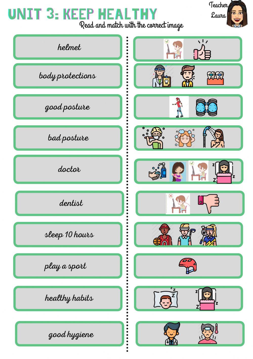 Unit 3: KEEP HEALTHY