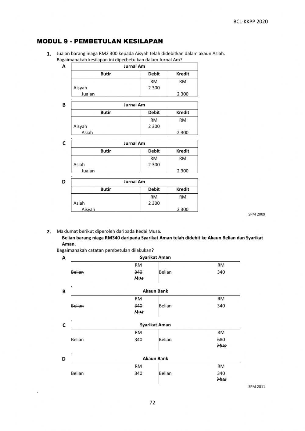 K1 modul 9 tg 4 spm sebenar