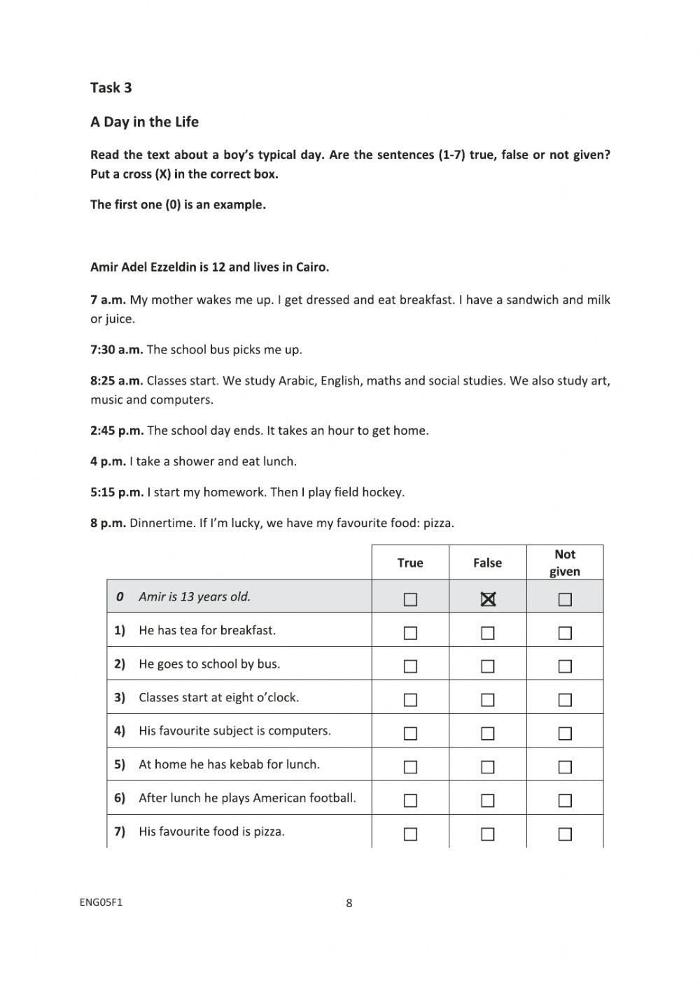 Invalsi inglese 2017-18