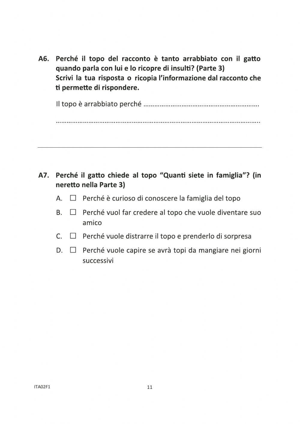 Ivalsi 2017-18 italiano