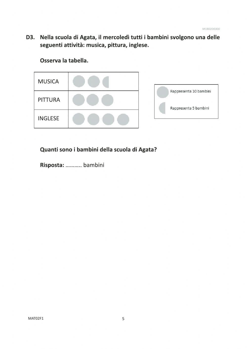 Invalsi matematica 2 2017-2018