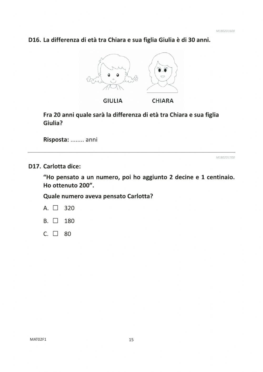 Invalsi matematica 2017-18 2-