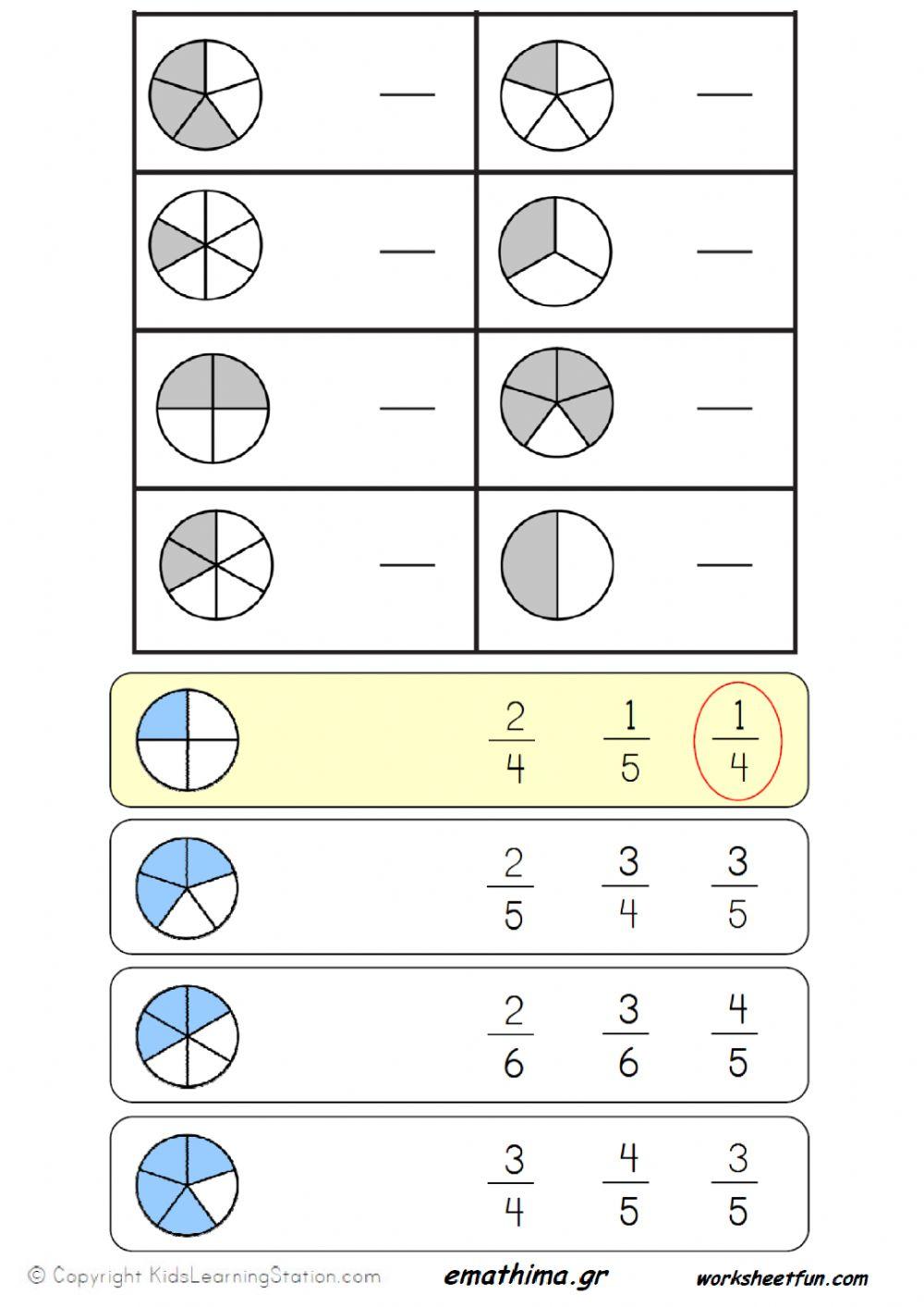 Εισαγωγή στα κλάσματα