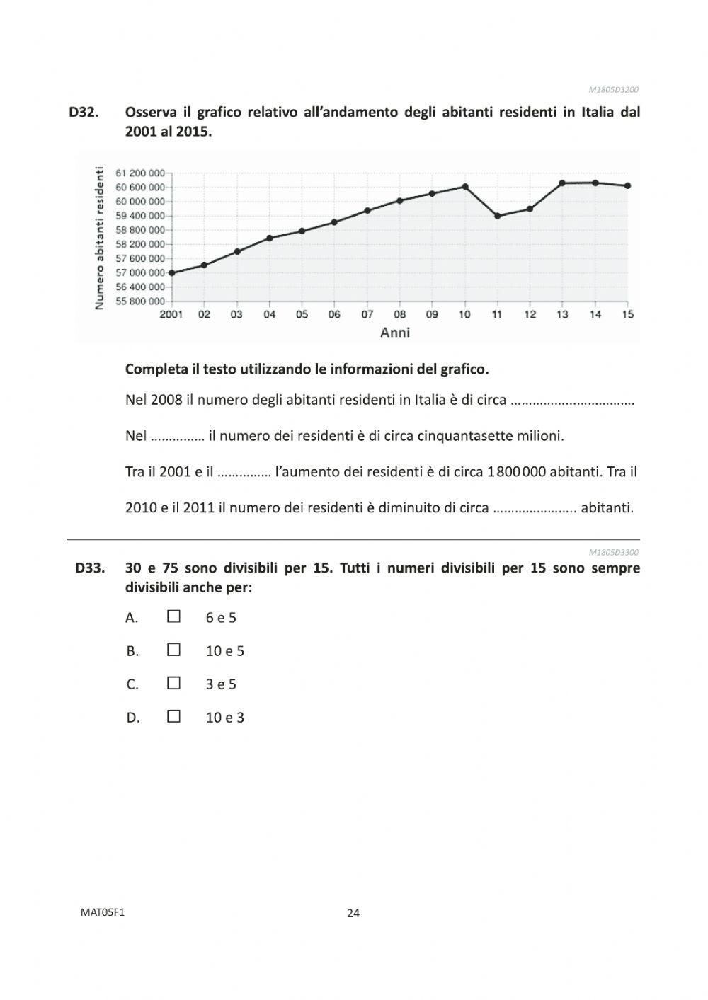 Invalsi matematica 2017-18 5