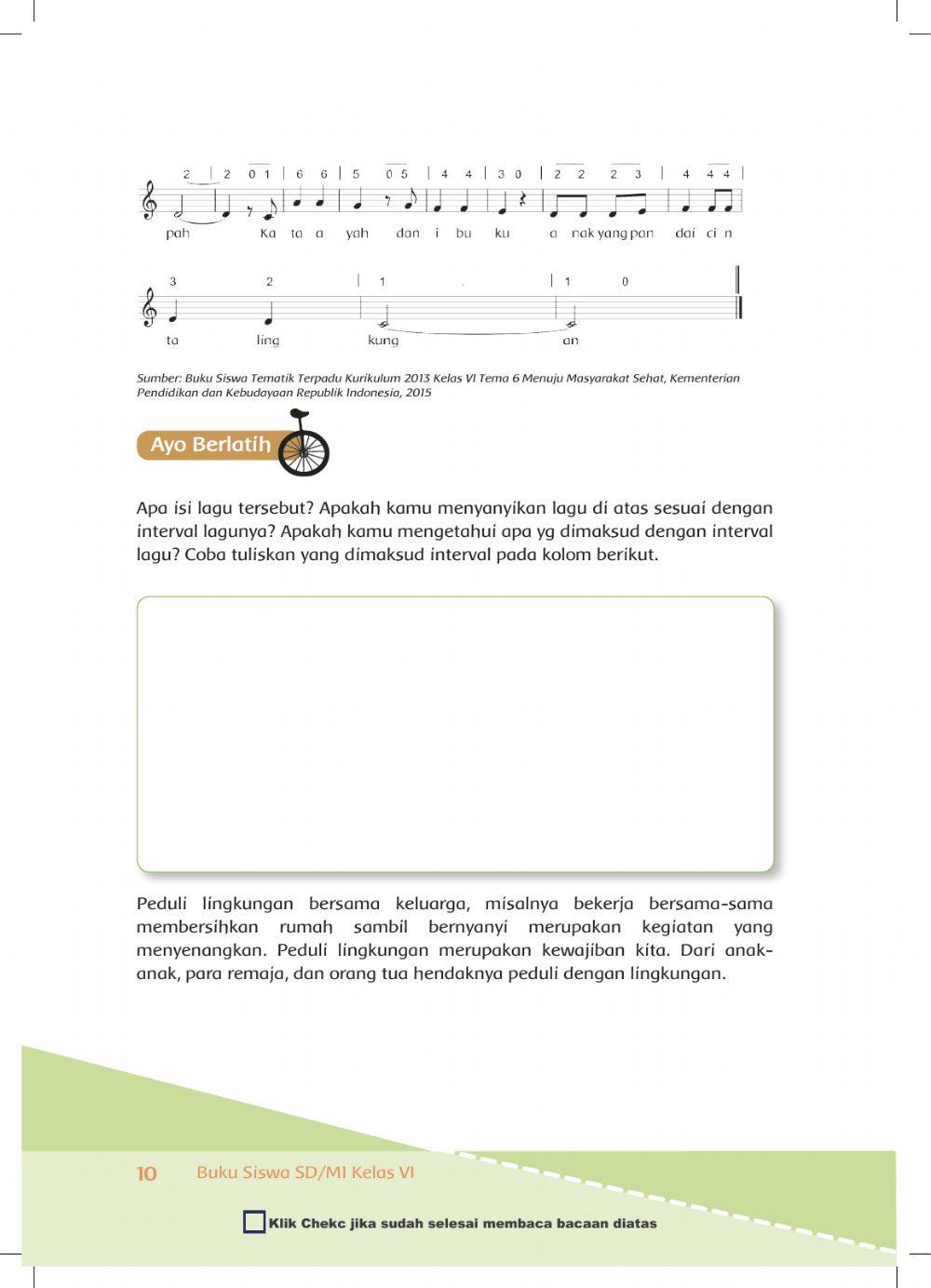 Tema 6 Sub Tema 1 Pembelajaran 2