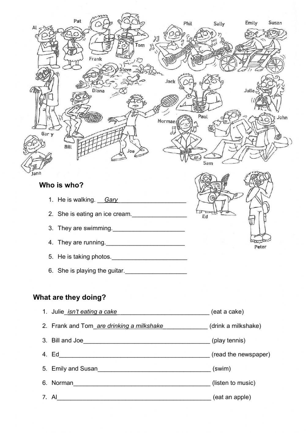 What are they doing?