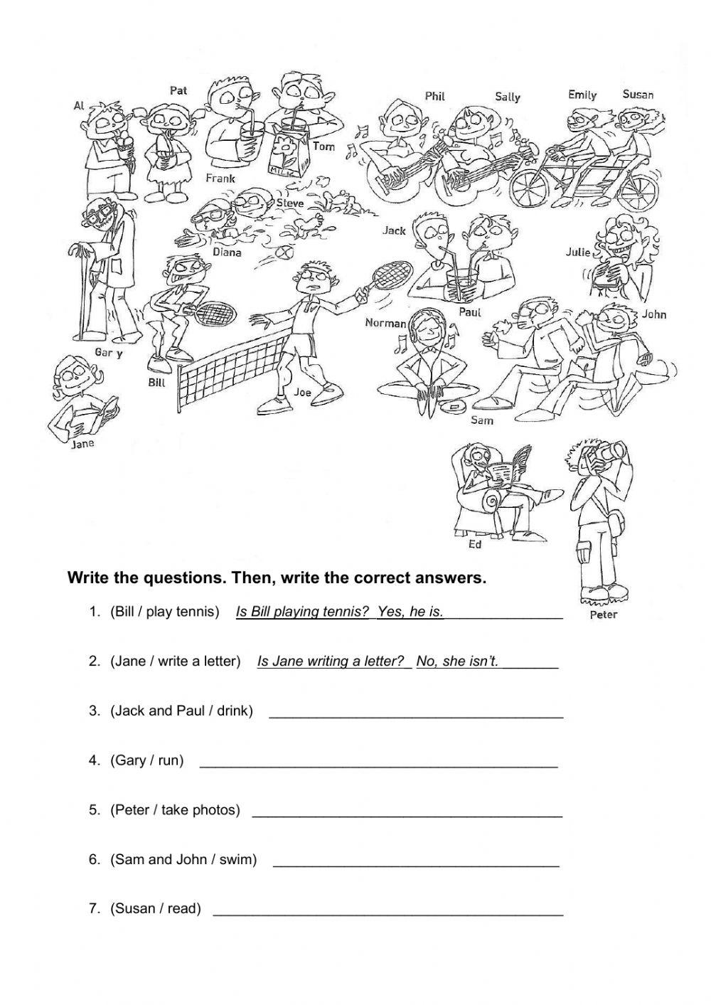 What are they doing?