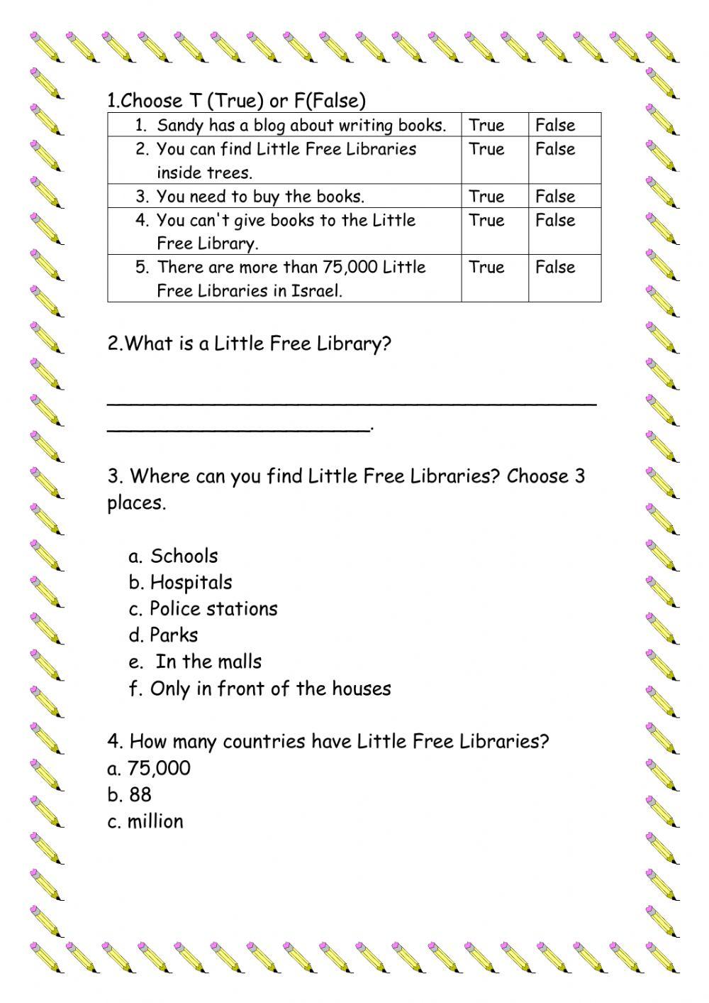 Reading Comprehension