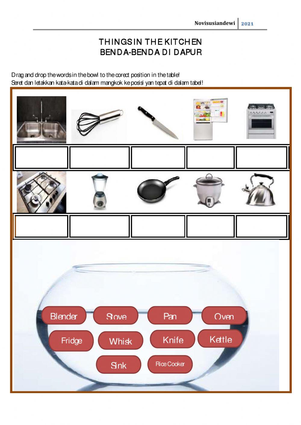 Things in The Kitchen