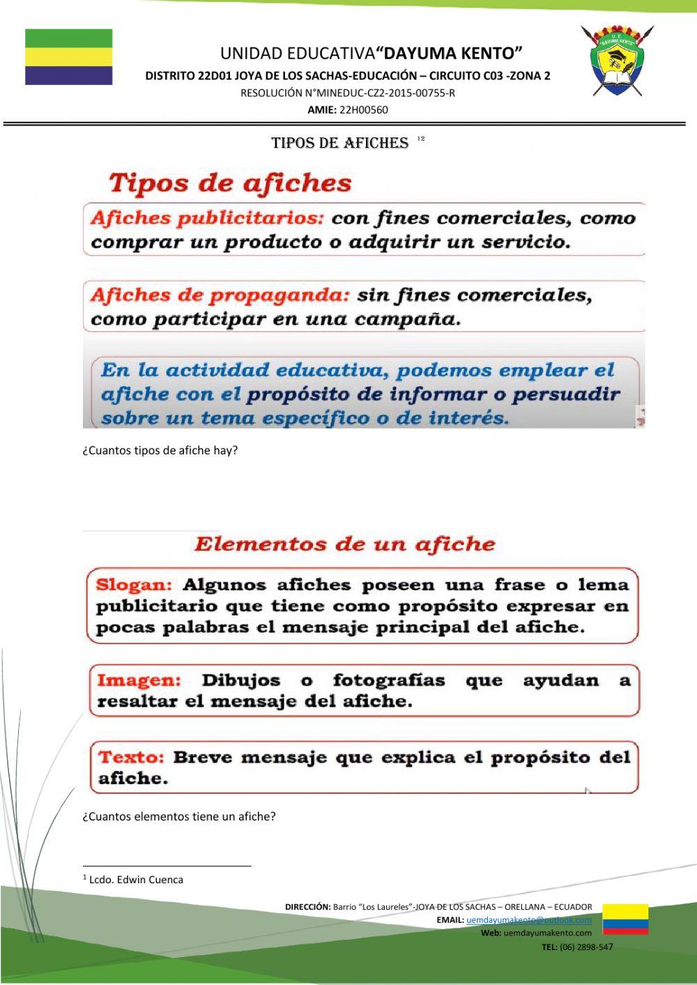 Campaña para el cuidado del planeta”