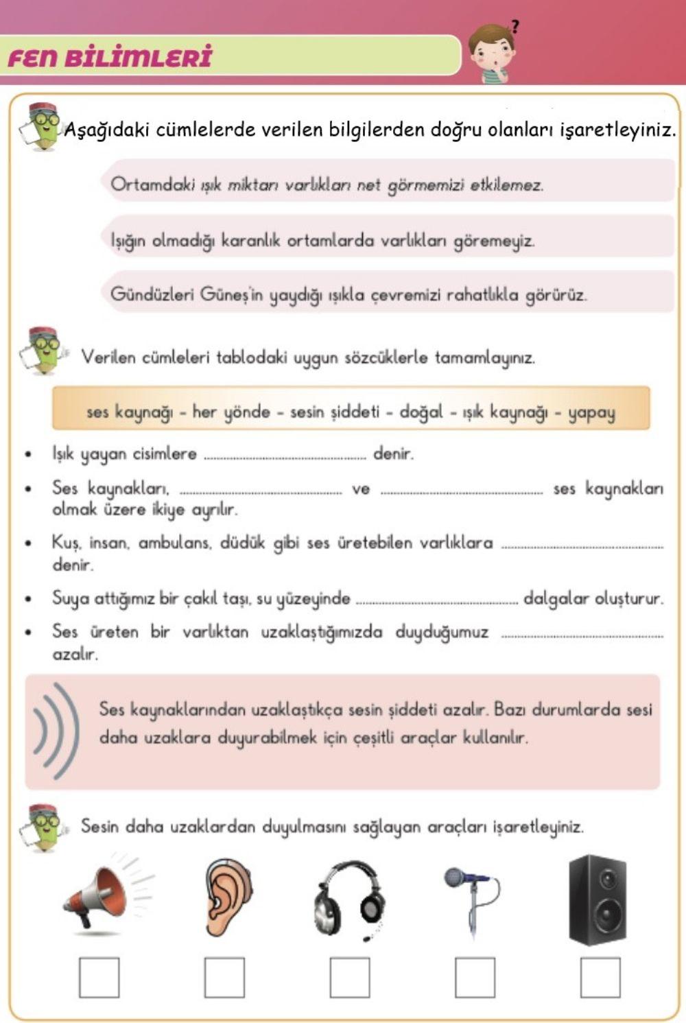 Fen Bilimleri 3.hafta sayfa 4
