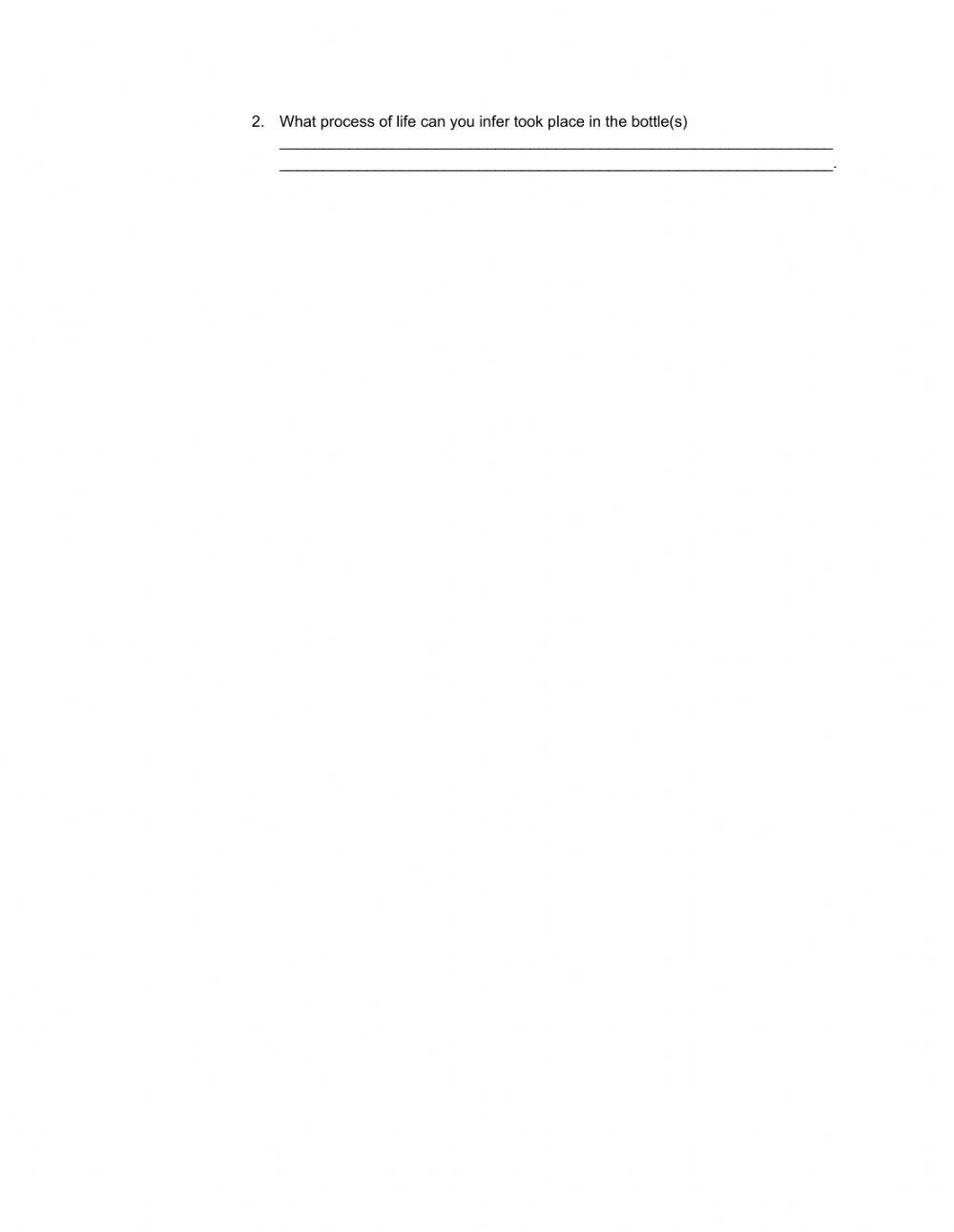 Exploring Abiotic-Biotic Factors